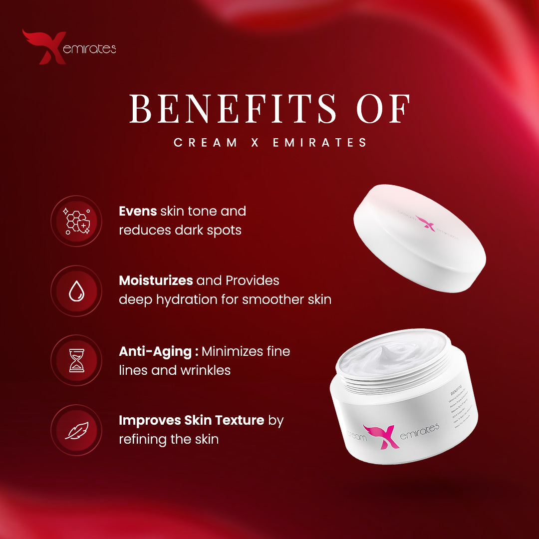 Cream X Emirates Face Whitening Cream