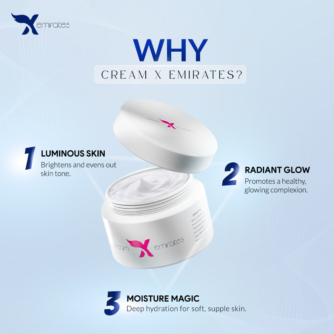 Cream X Emirates Face Whitening Cream