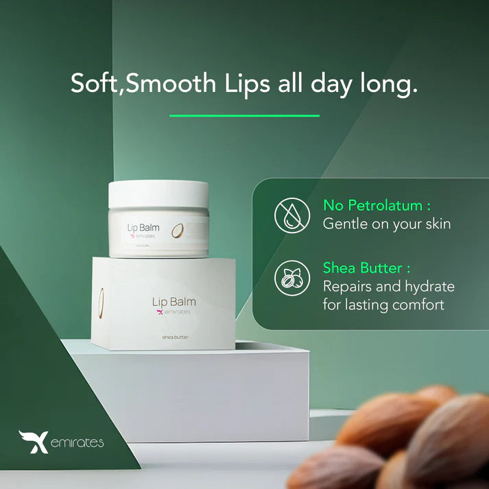 Cream X emirates lip balm