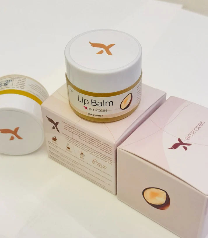 Cream X emirates lip balm
