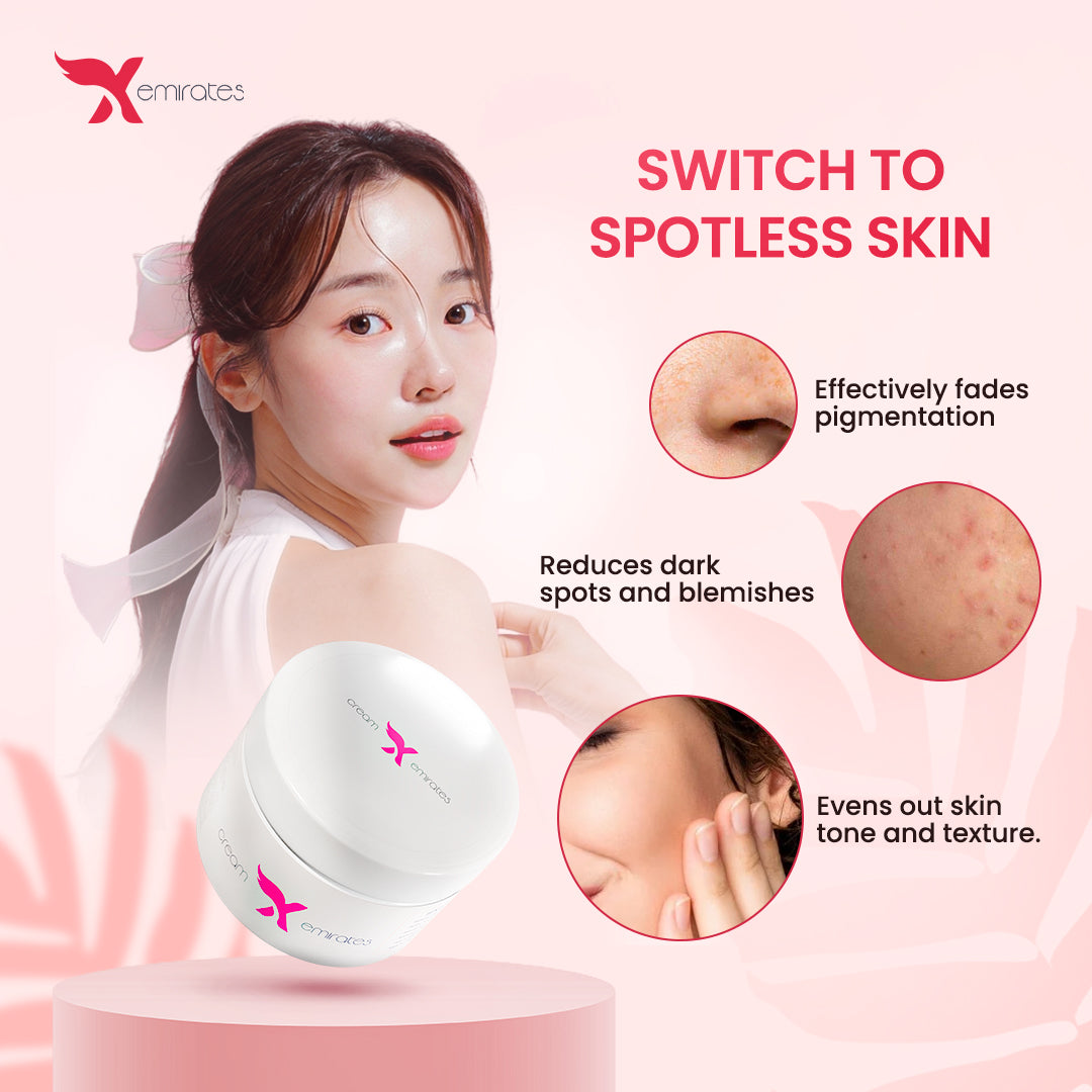 Cream X Emirates Face Whitening Cream
