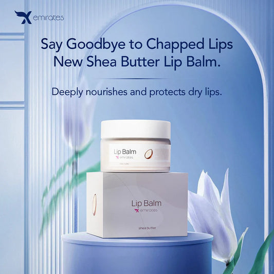 Cream X emirates lip balm