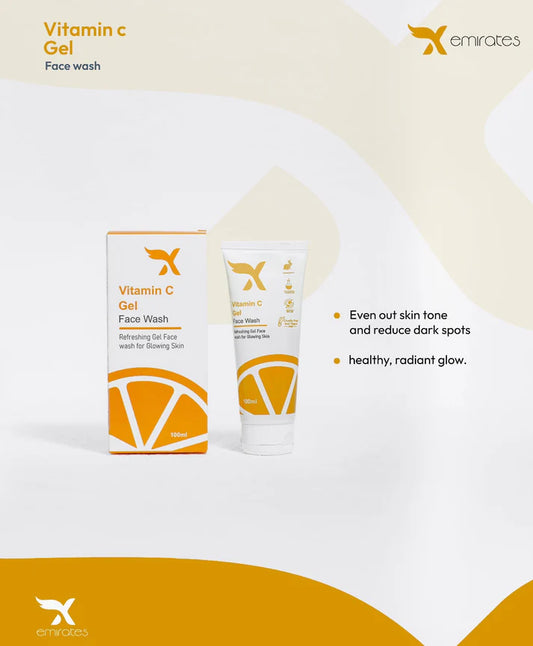 Cream X Emirates Vitamin C Gel Face Wash